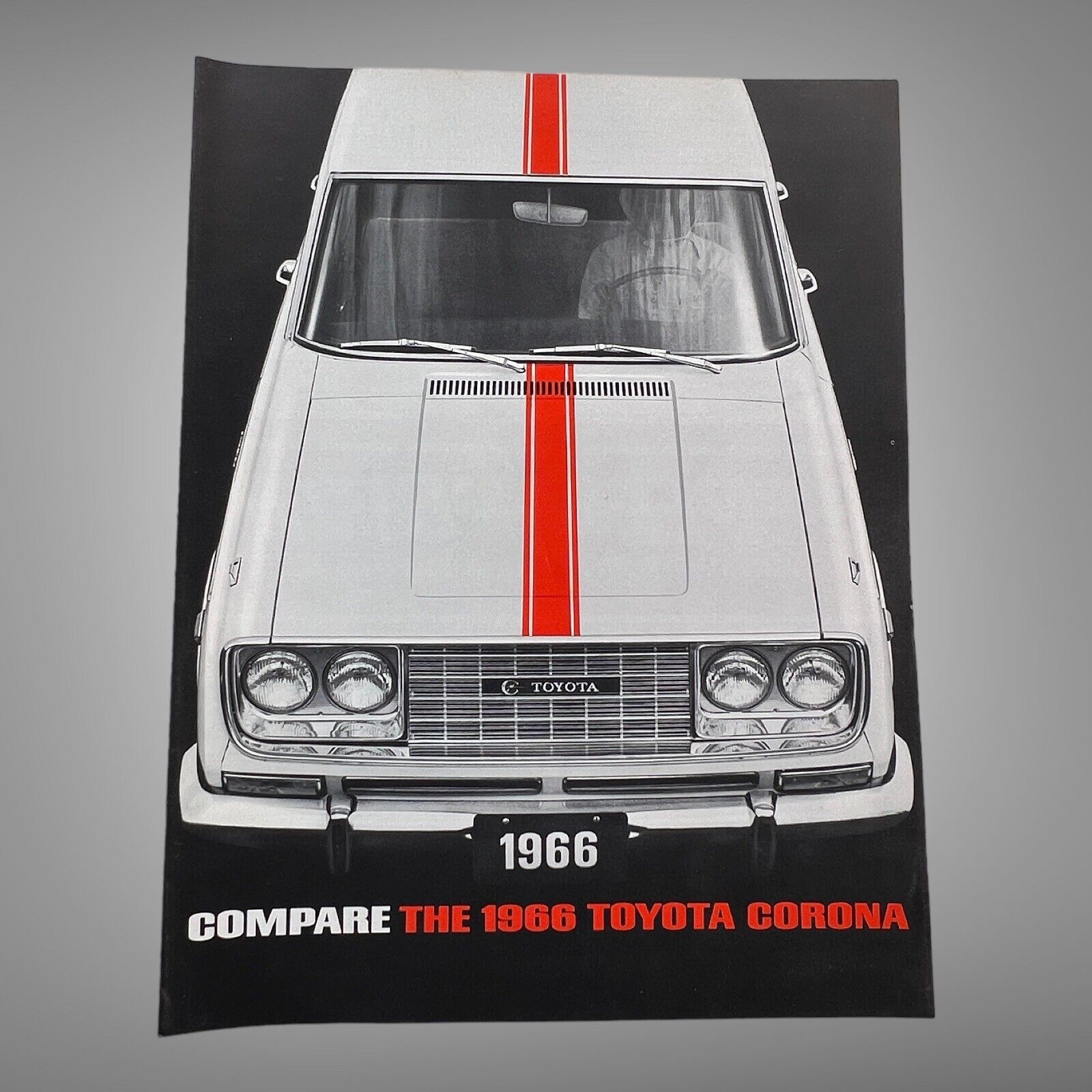 1966 Toyota Corona Sedan Sales Brochure Original