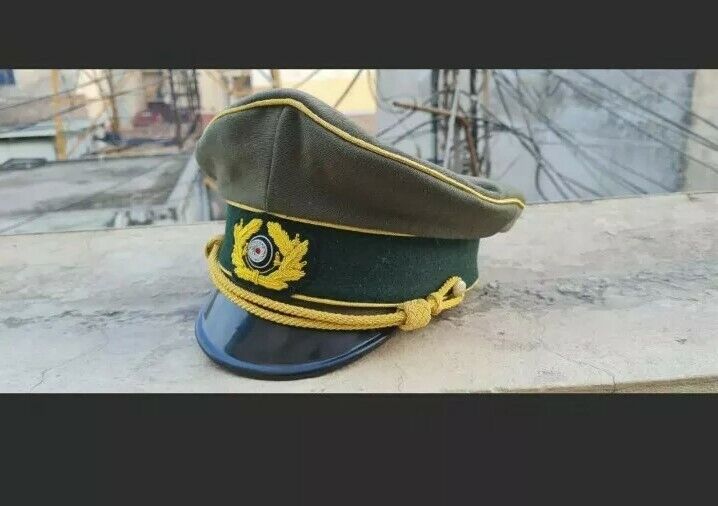 WW2 German Army Generals Officers Service Visor Hat Cap Schirmuttzen Repro