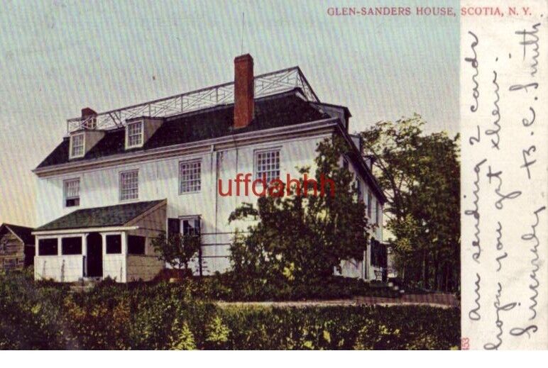 pre-1907 GLEN-SANDERS HOUSE, SCOTIA, NY. 1907