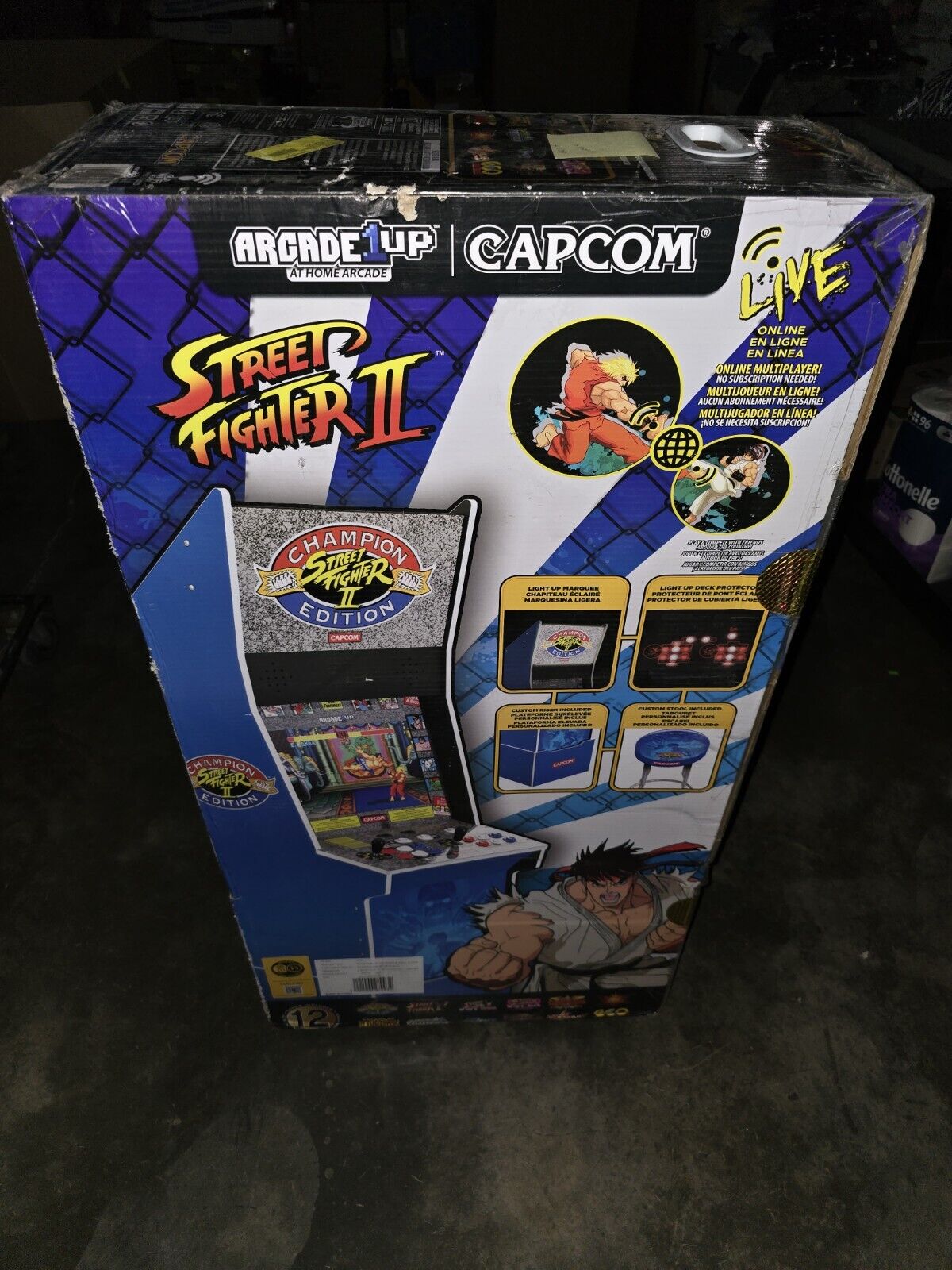 Capcom Arcade 1up Street Fighter 2 Championship Edition Home Arcade