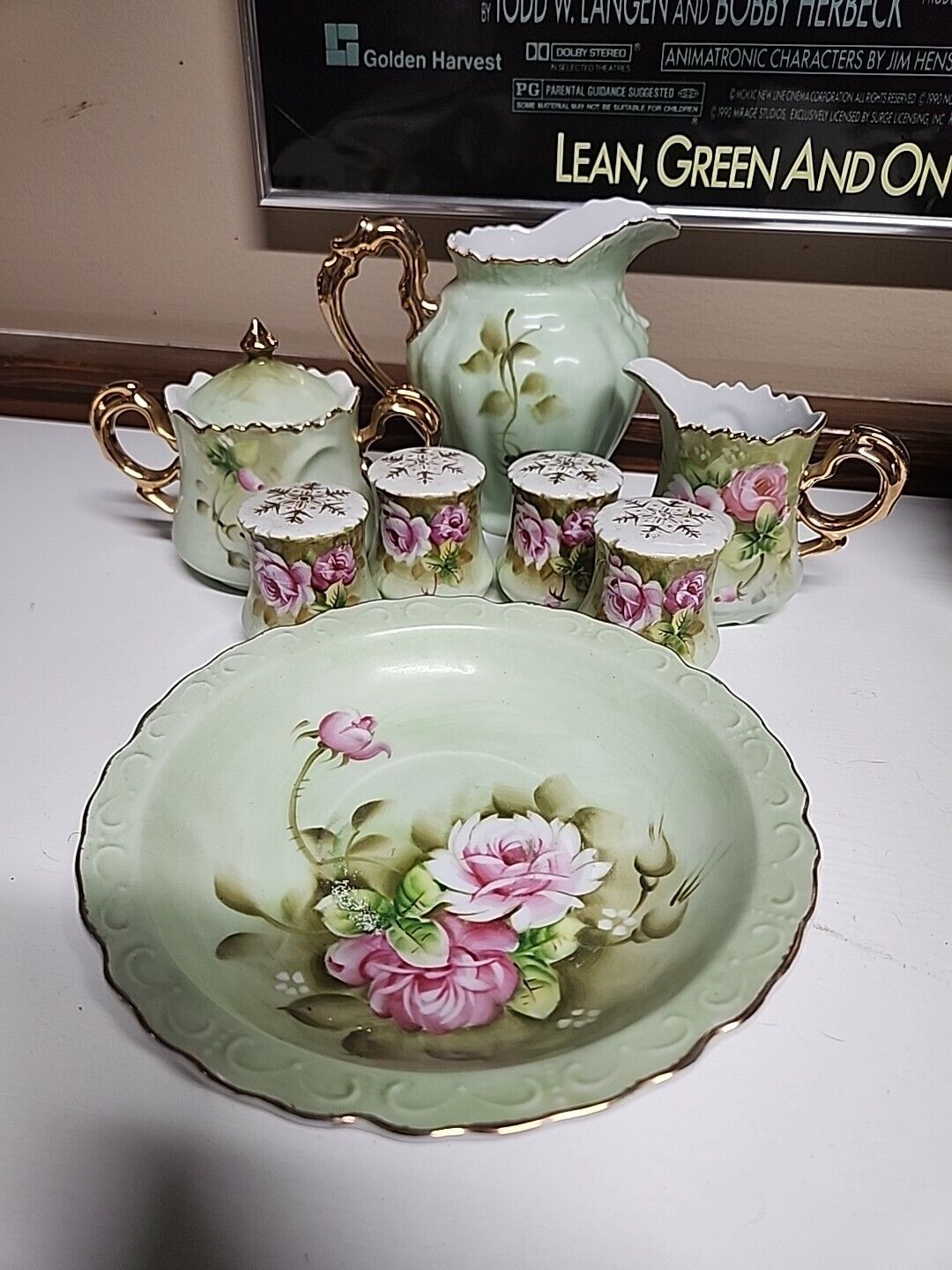Vintage LEFTON Hand Painted China Lot