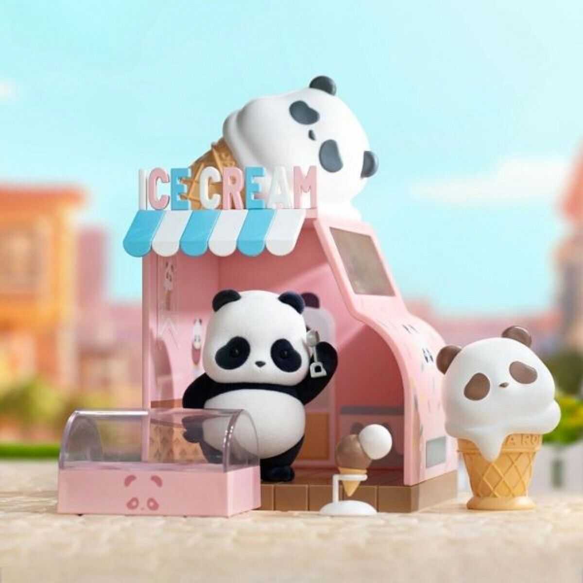 Panda Roll Shopping Street Blind Box by 52 Toys Confirmed - Ice Cream