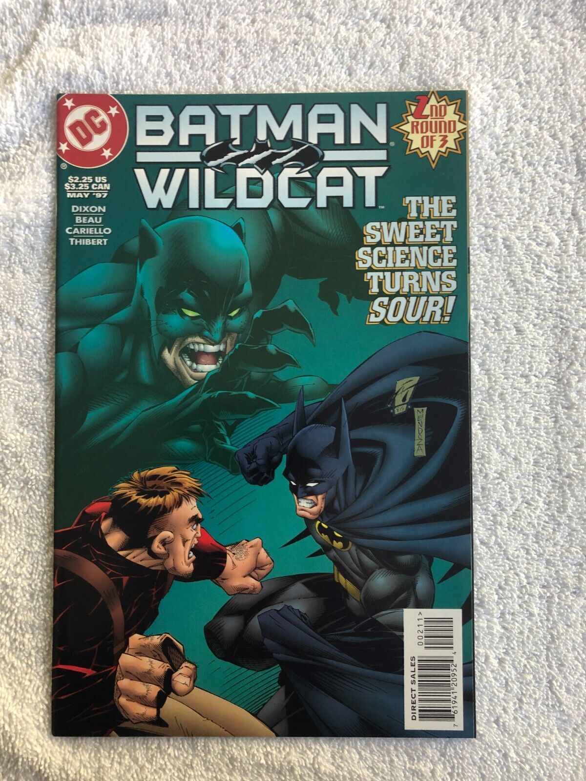 Batman Wildcat #2 (May 1997, DC) VF+ 8.5