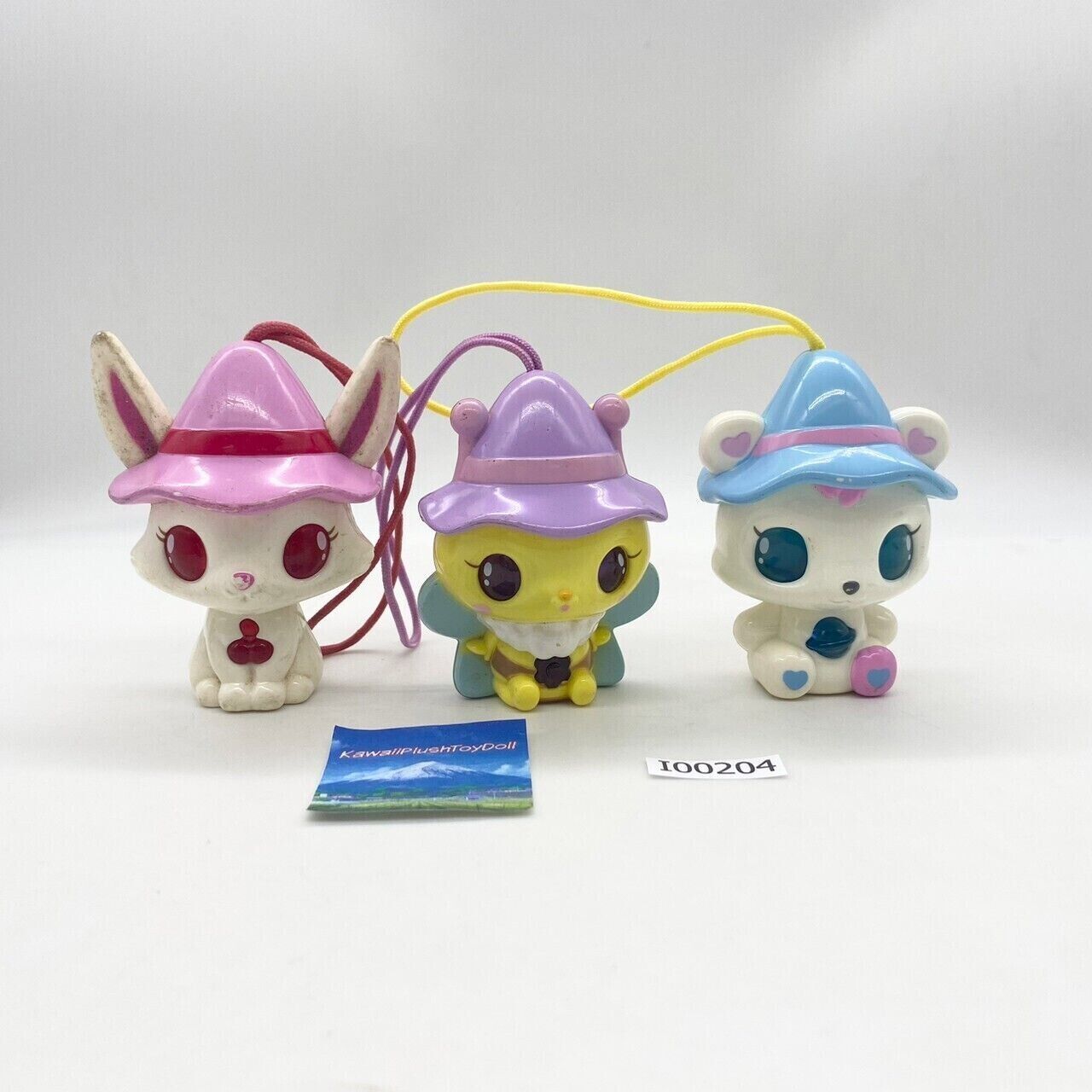 Jewelpet I204 Happy Meal McDonald\'s 2011 Set of 3 Stuffed Toy Doll Japan