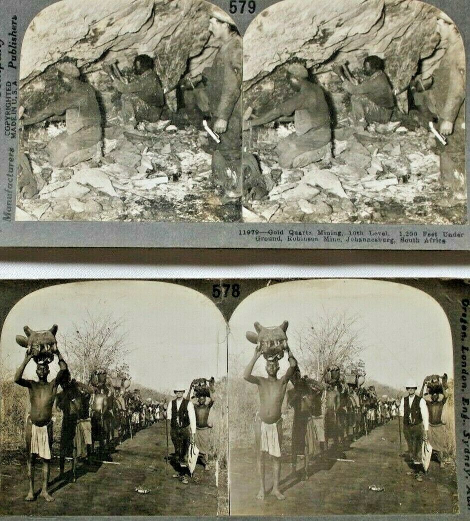C.1910s Africa. Hippo Hunt. Gold DIamond Mine. Big Game Hunt. Victoria Falls.