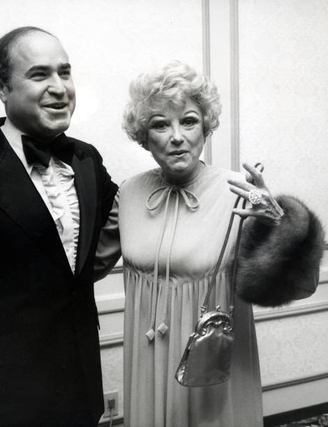 Dr Donald Levy & Phyllis Diller at USO\'s 40th Distinguished Americ- 1981 Photo