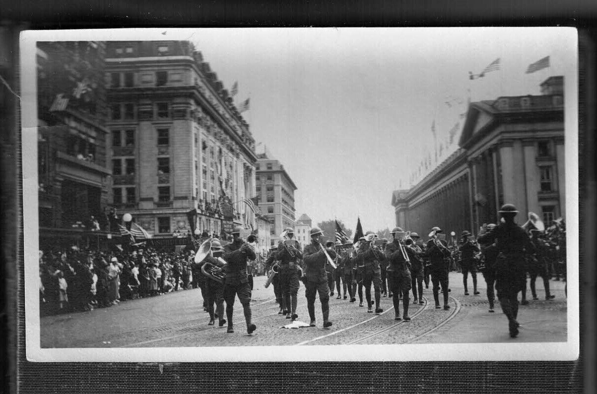 WWI US 26th Div Original Parade Photos \