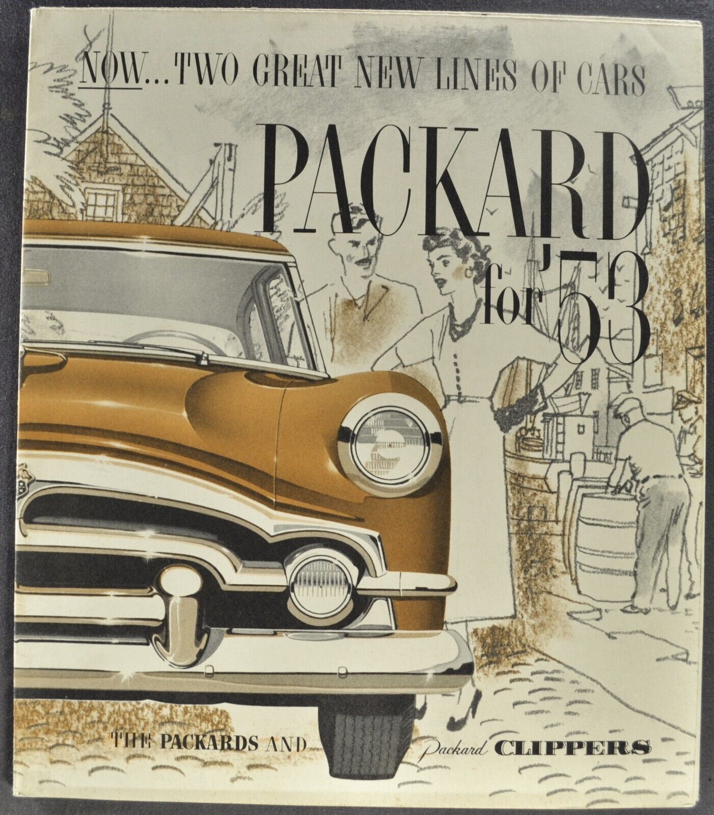 1953 Packard Brochure Patrician Mayfair Cavalier Clipper Excellent Original 53