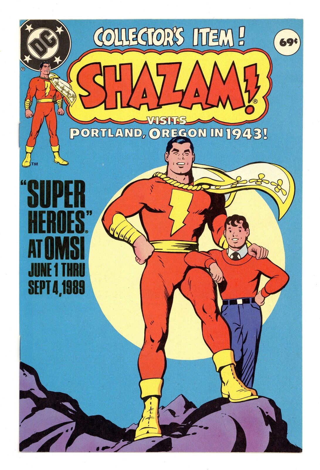 Shazam Visits Portland Oregon in 1943 #0 VF+ 8.5 1989