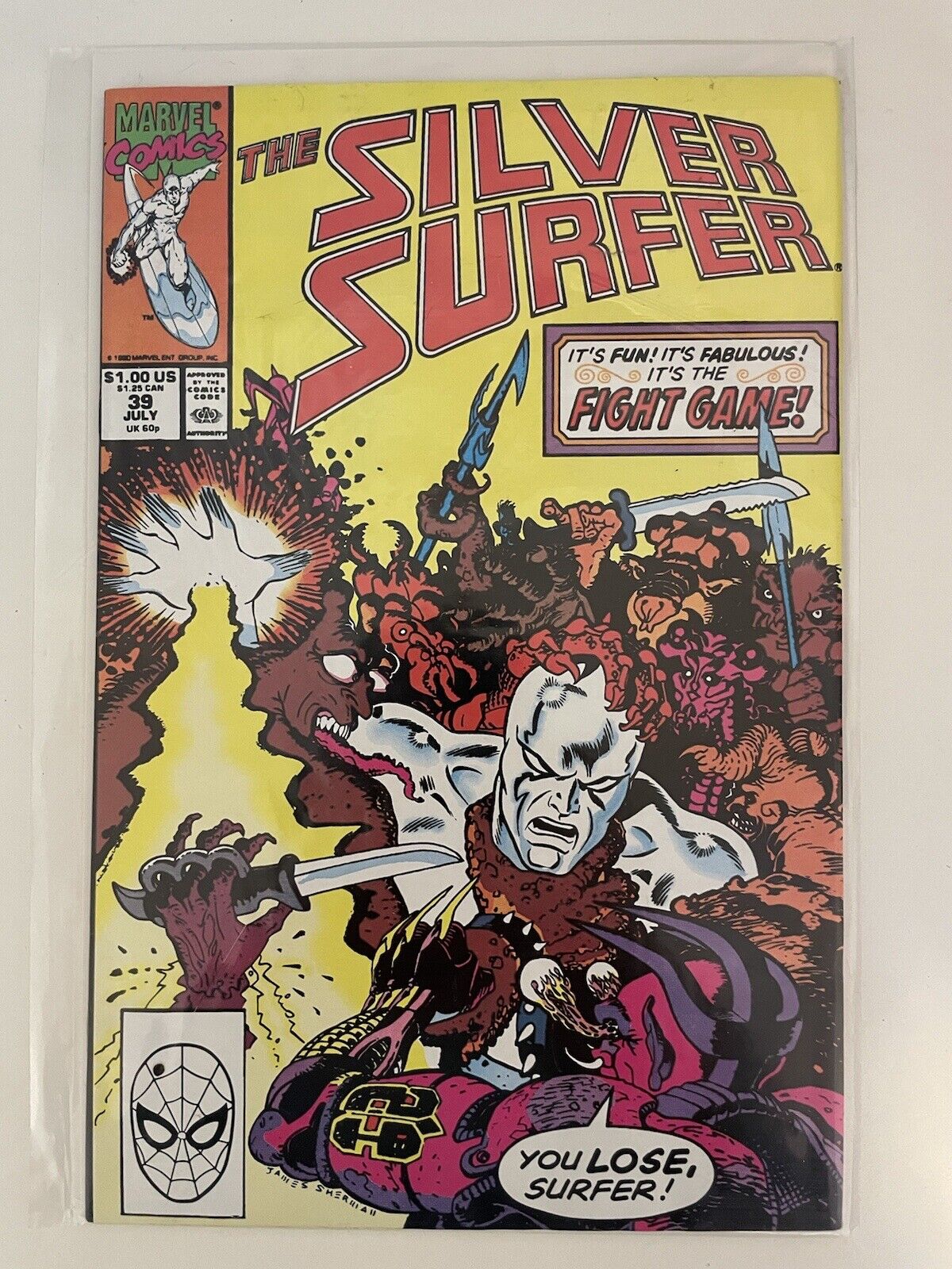 Silver Surfer #39 The Fight Game