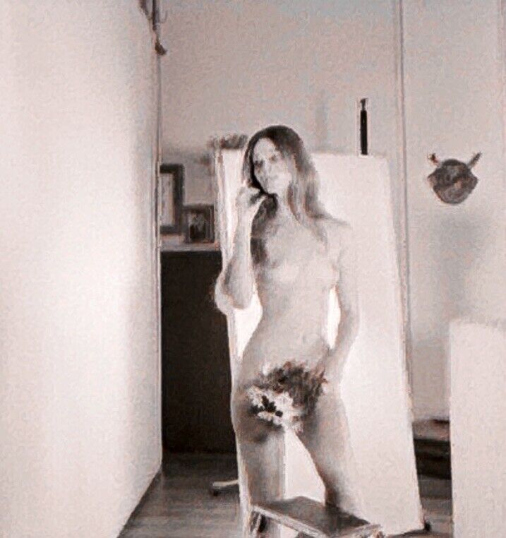Caroline Watkins Svelte  Nude Model 1960s Peter Basch 2 1/4 Camera Negative