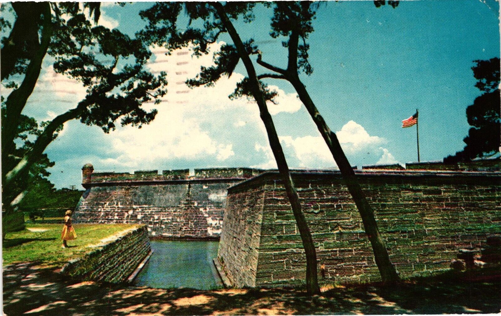 Vintage Postcard - Castillo De San Marcos National Monument St Augustine FL 67\'