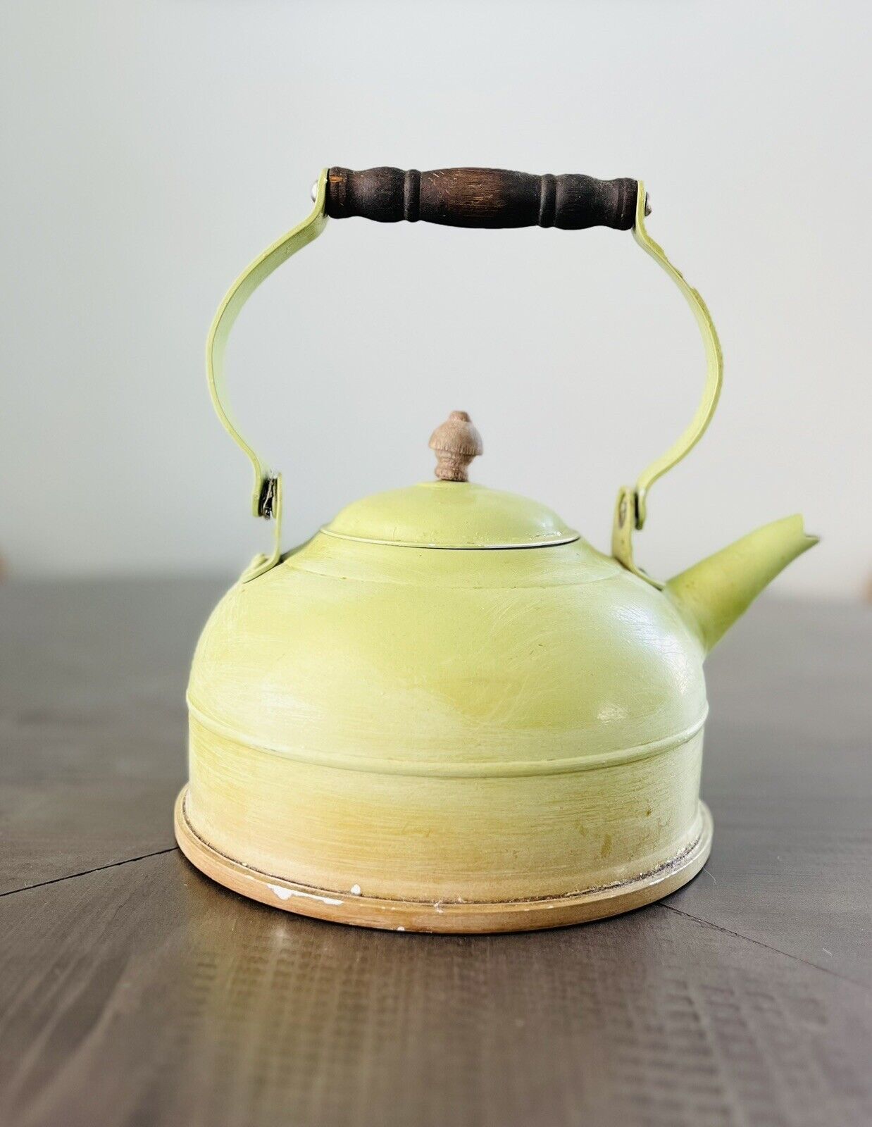 Vintage Green Tea Kettle