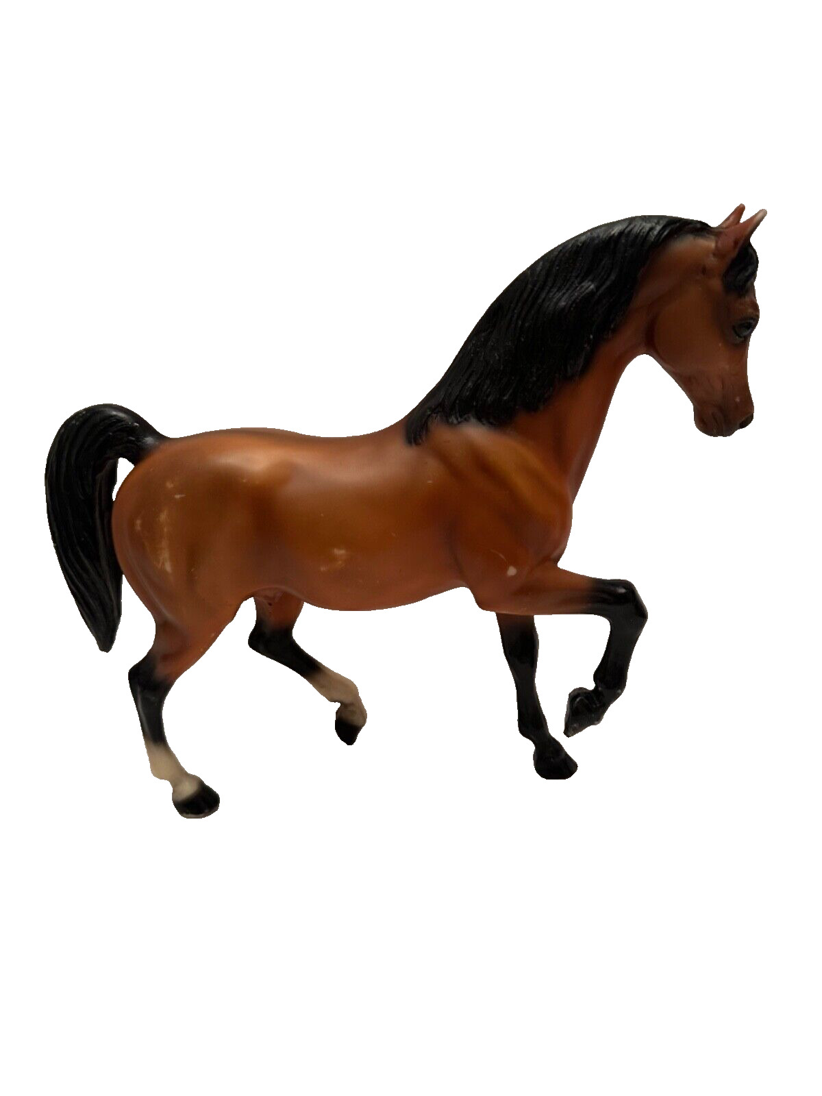 Breyer Traditional Horse Running Mare Vintage Brown Black *SEE DETAILS* Fun