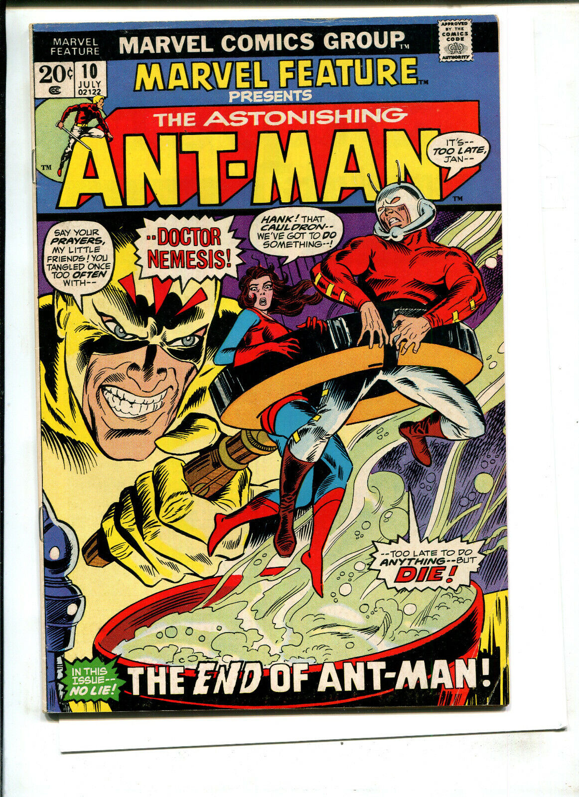 MARVEL FEATURE #10 - THE ASTONISHING ANT-MAN  \