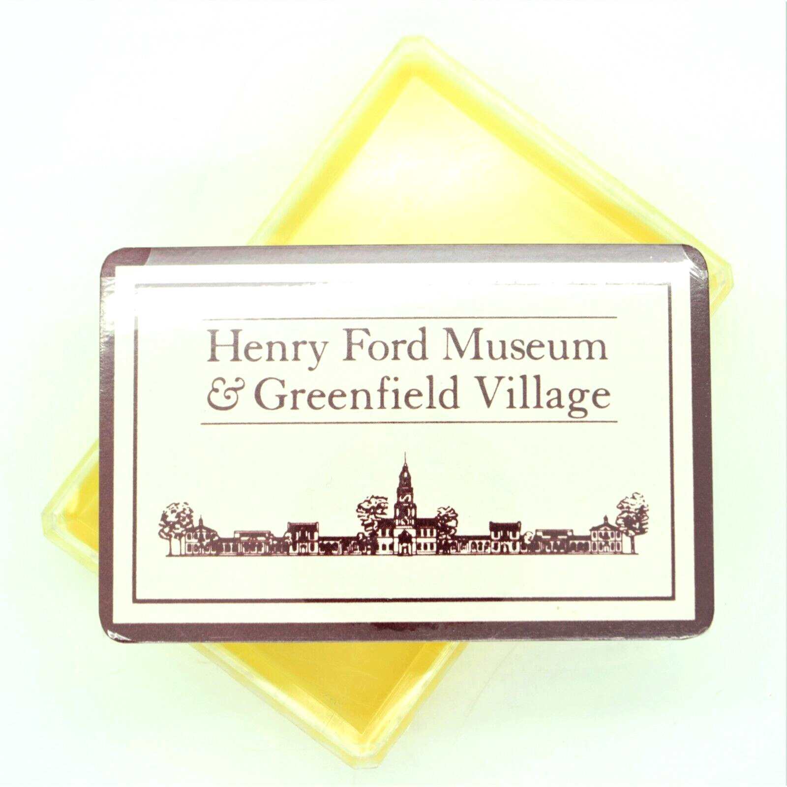 Vintage HENRY FORD MUSEUM & Greenfield Village Playing Cards *Sealed* British HK