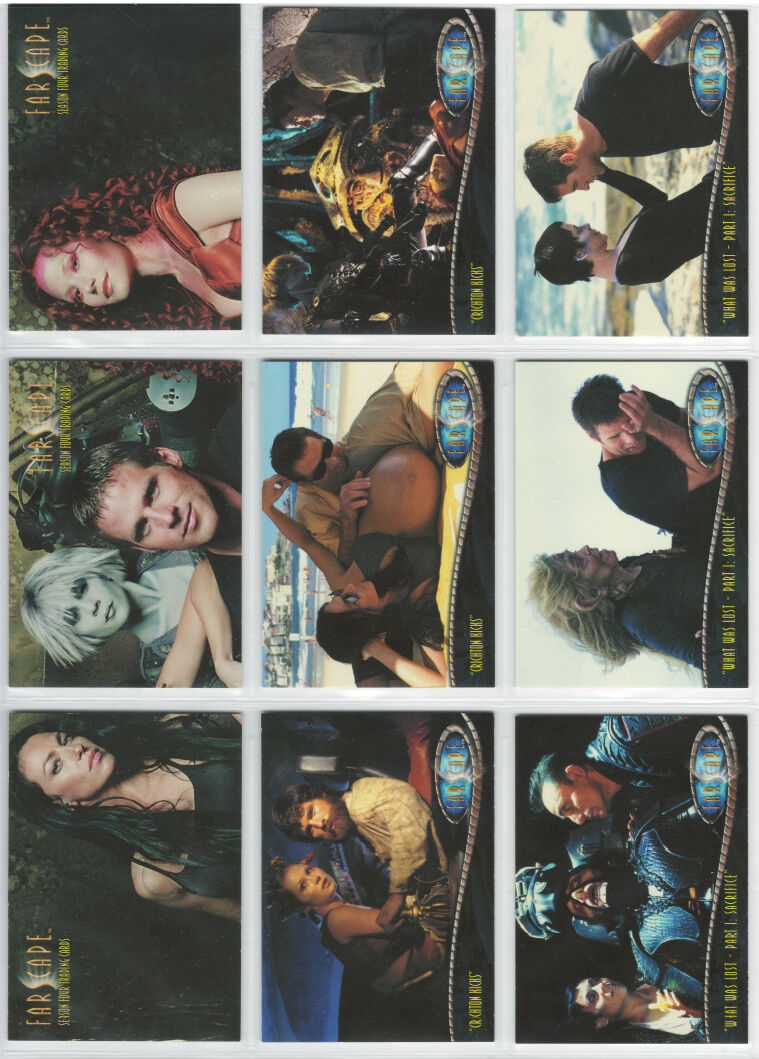 Farscape Season 4 Trading Cards 72 Card Base Set Rittenhouse Archives