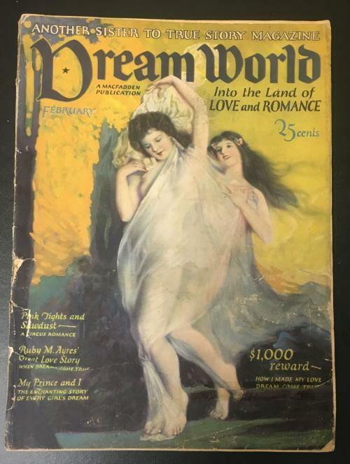 Dream World Feb 1924 FIRST issue; hard to find Pulp
