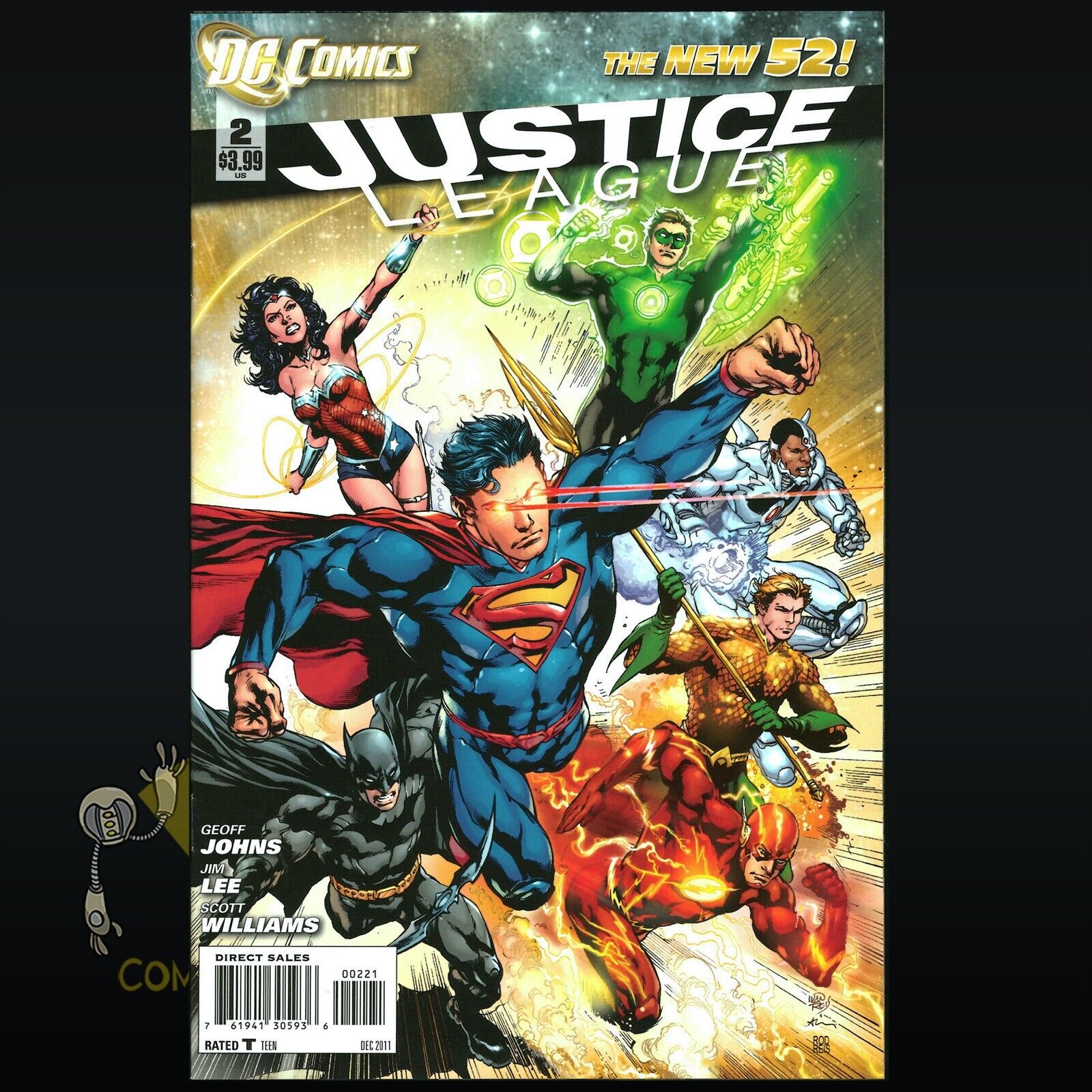 DC Comics JUSTICE LEAGUE #2 NEW 52 Ivan Reis Variant Cover NM