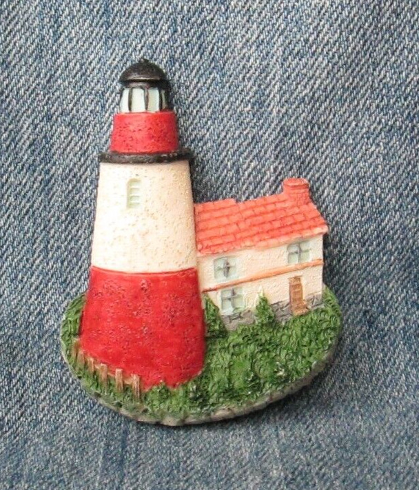 Red Lighthouse 3D Magnet Souvenir Refrigerator