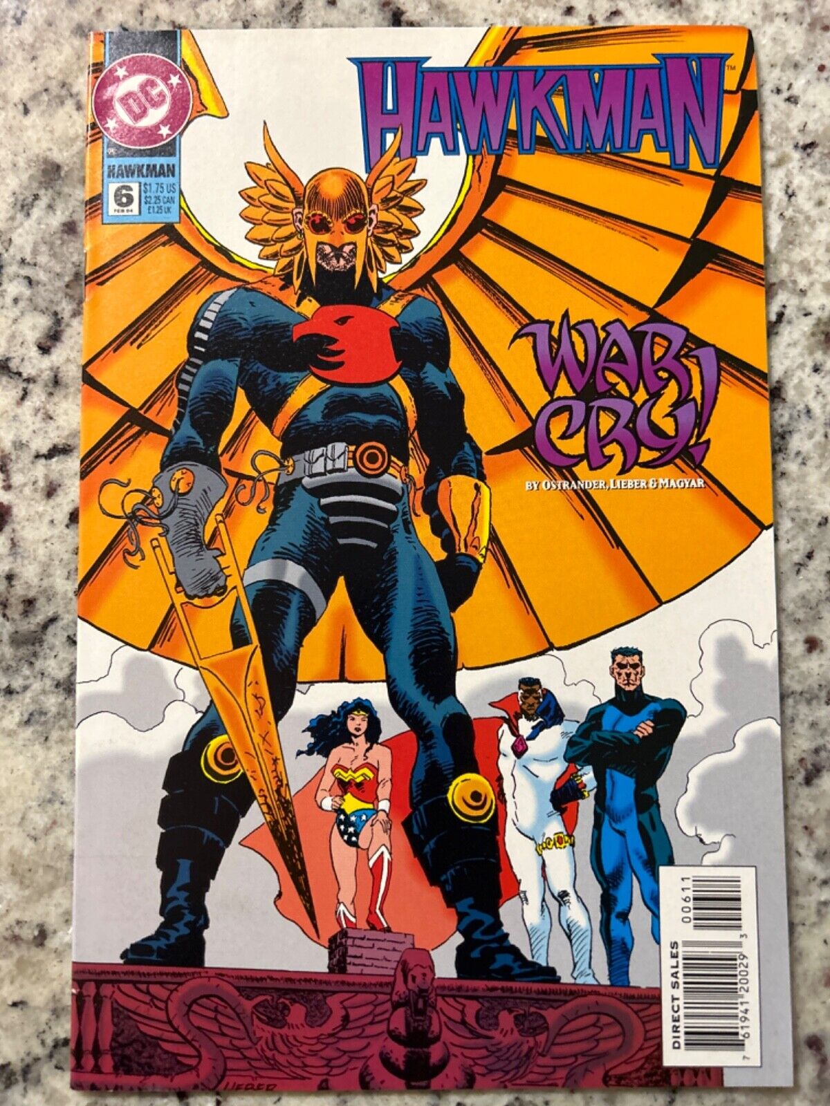 Hawkman #6 Vol. 3 (DC, 1994) vf