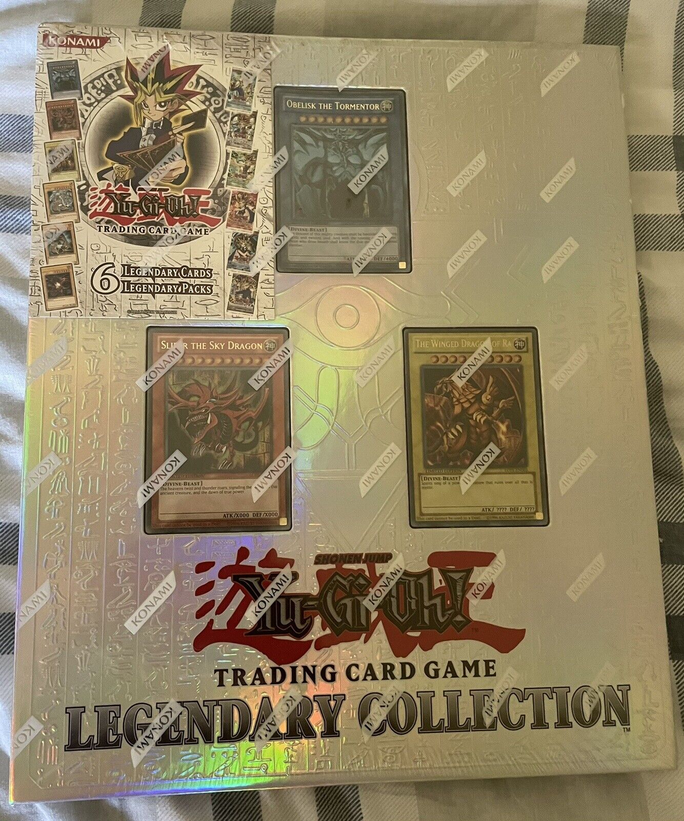 Yu-Gi-Oh Legendary Collection BINDER LC-01 ENGLISH SEALED USA VERSION GOD CARDS
