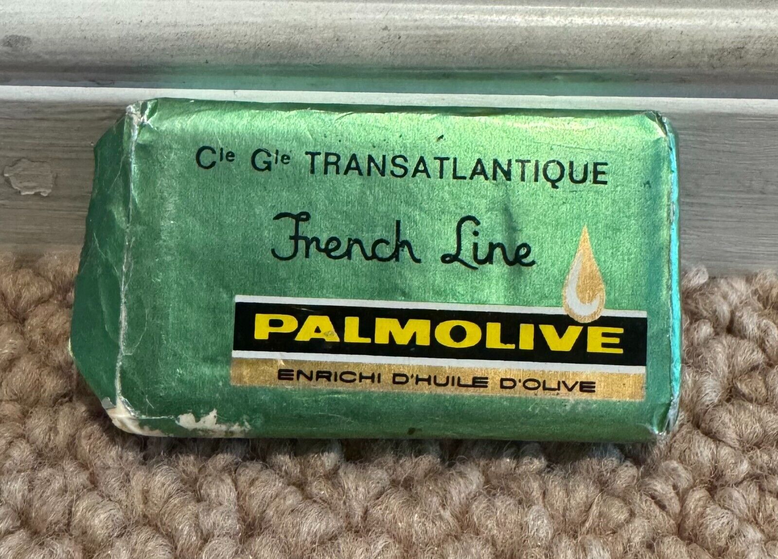 FRENCH LINE S. S. France Palmolive Soap Bar