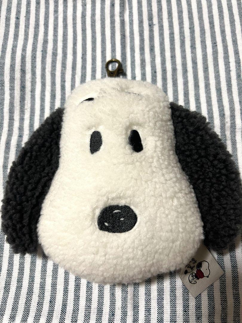 Snoopy m627  Peanuts Reel Pass Case Plush Toy