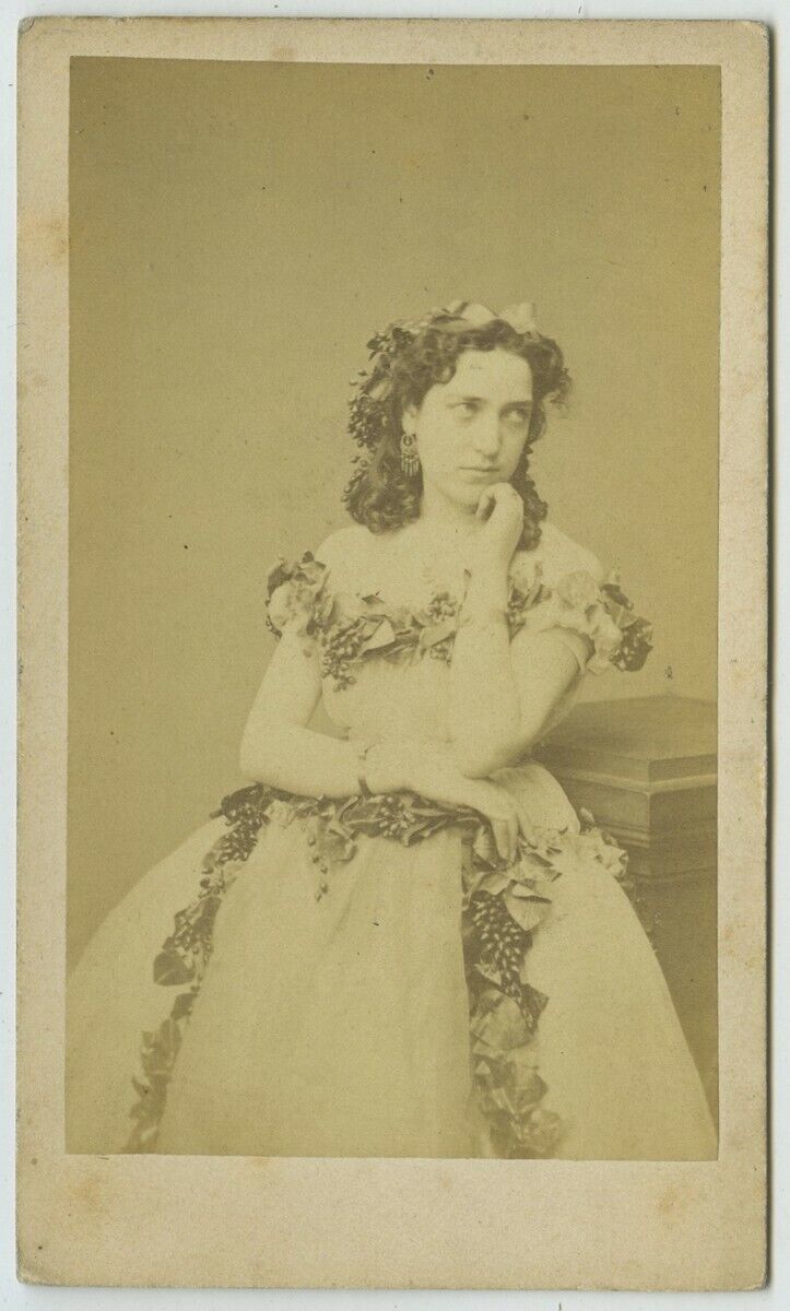 1860-70 Ulric Rough CDV Dancer Marie-Thérèse Gamalery known as Madame Mariquita??