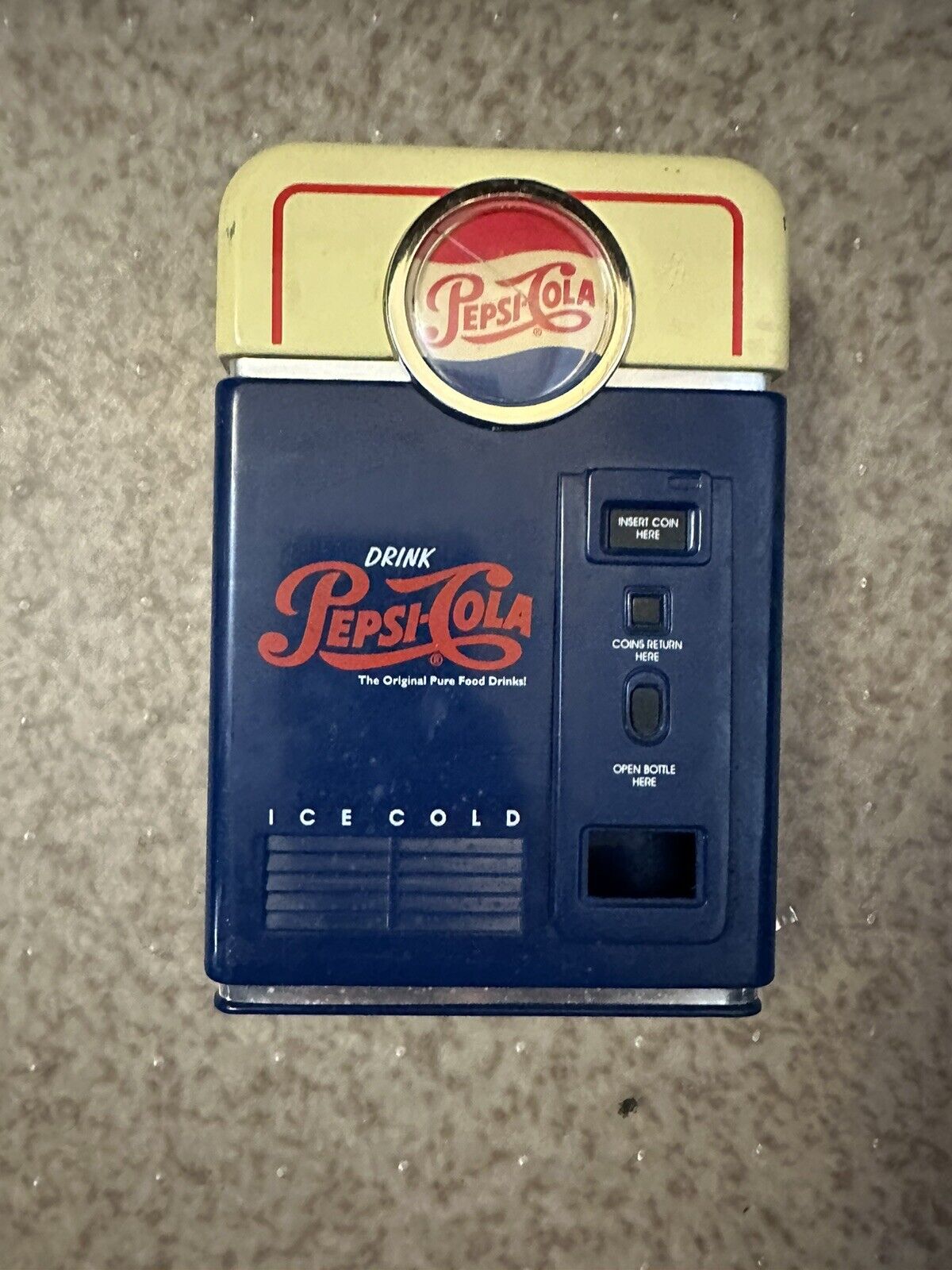Vintage 1996 Pepsi-Cola Coin Sorter Bank Collectible 7\