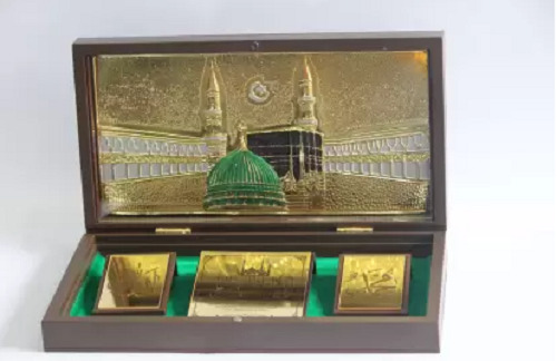 Exquisite Silver Gift Article Allah Religious Frame with Elegant Presentation