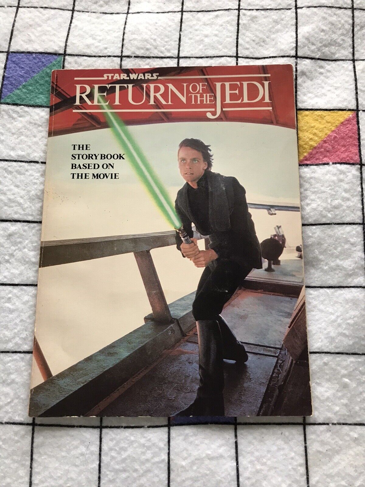 Vintage Star Wars Return Of The Jedi Movie Book