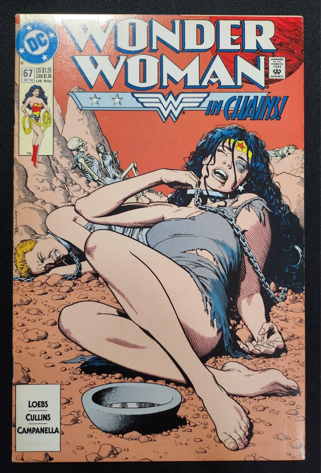 Wonder Woman #67 Brian Bolland \