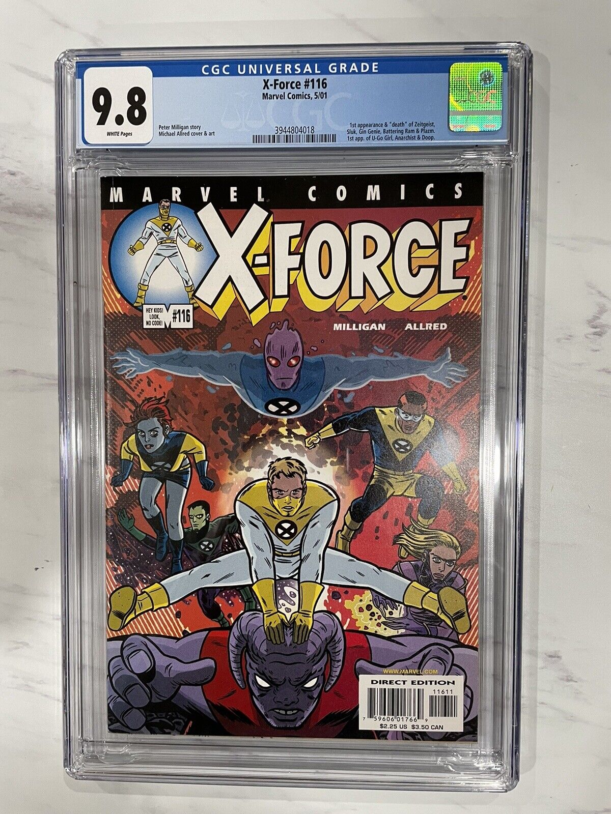 X-Force #116 CGC 9.8 - 1st app. of X-Statix