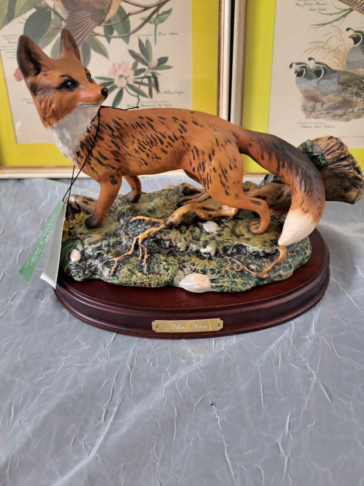 Royal Doulton Porcelain Fox Standing Figurine DA 9 Wildlife Collection 1989 RARE
