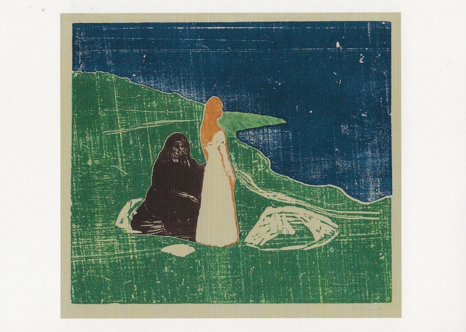Postcard Edvard Munch 