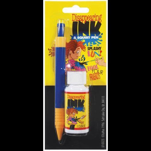 Disappearing Ink And Squirt Pen