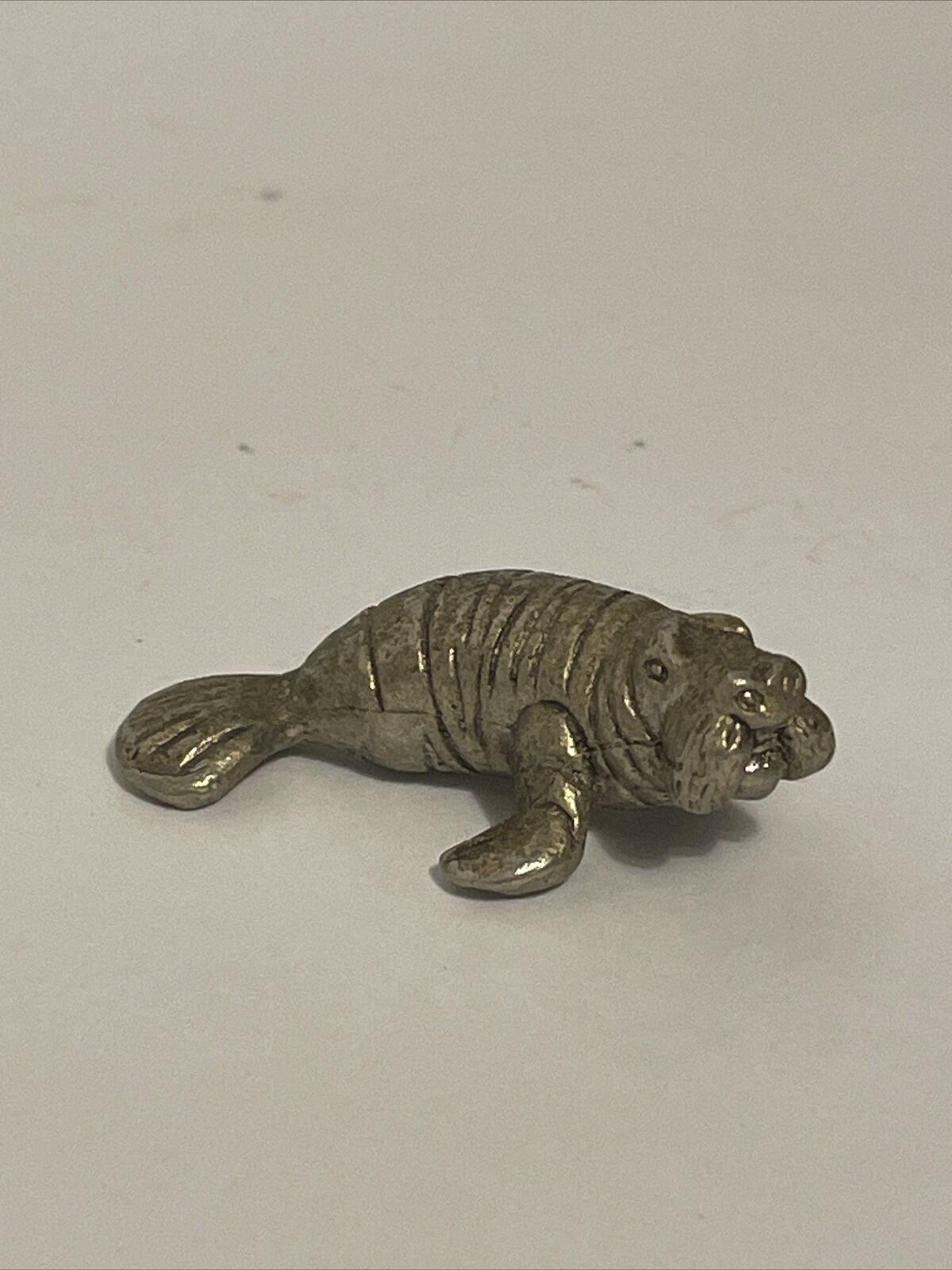 Tiny Walrus Brass/Metal Figurine
