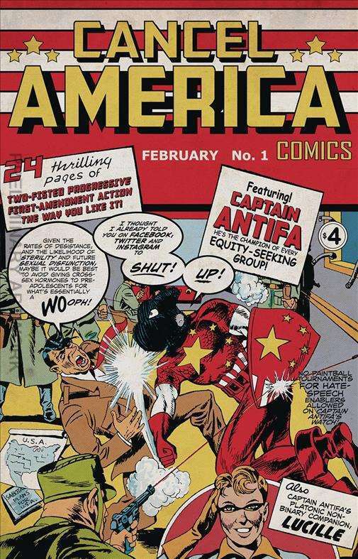 Cancel America Comics #1 VF; Aardvark Vanaheim | Cerebus In Hell 71 - we combine