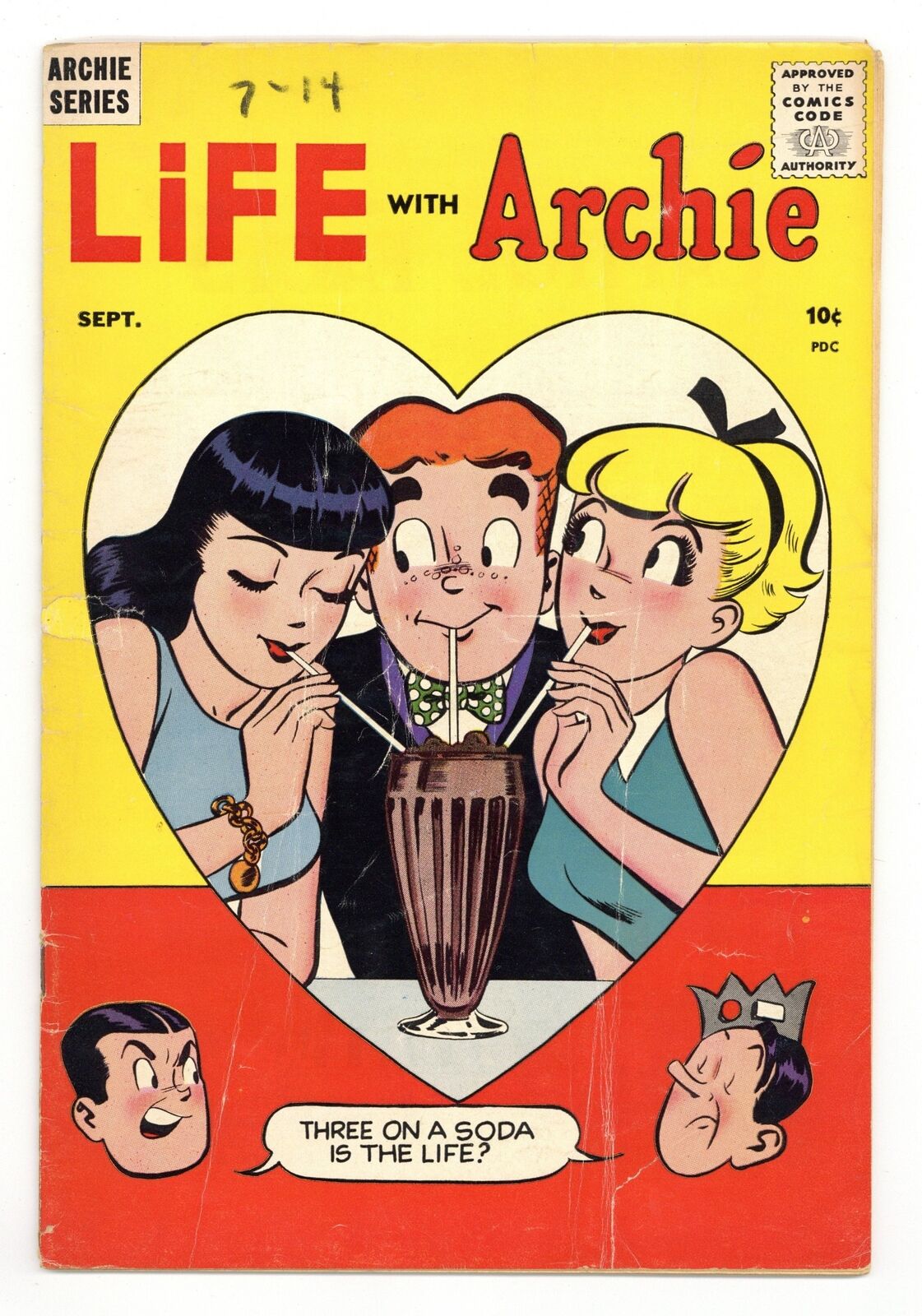 Life with Archie #2 GD 2.0 1959