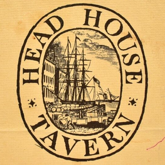 1970s Head House Tavern Restaurant Menu Society Hill Philadelphia Pennsylvania