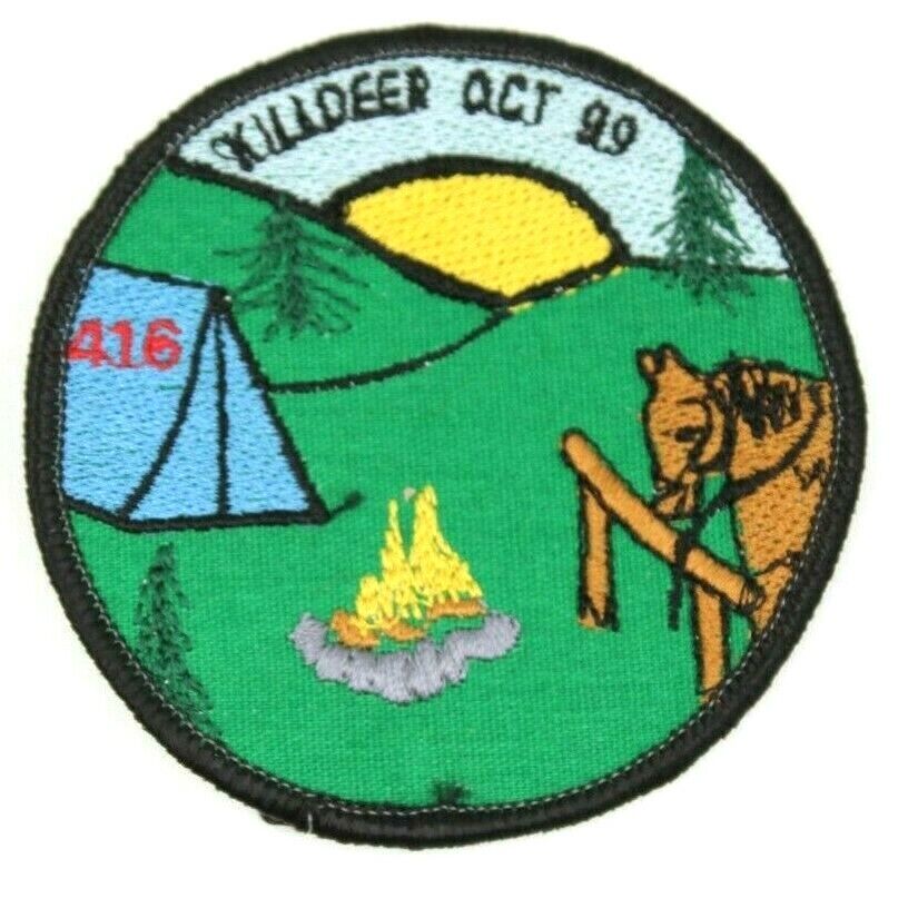  1999 Troop 416 Killdeer, ND Northern Lights Council Patch Boy Scouts BSA