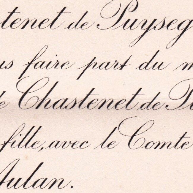 Marie Clotilde Chastenet De Puységur 1896 Robert Harouard De Suarez D\'Aulan