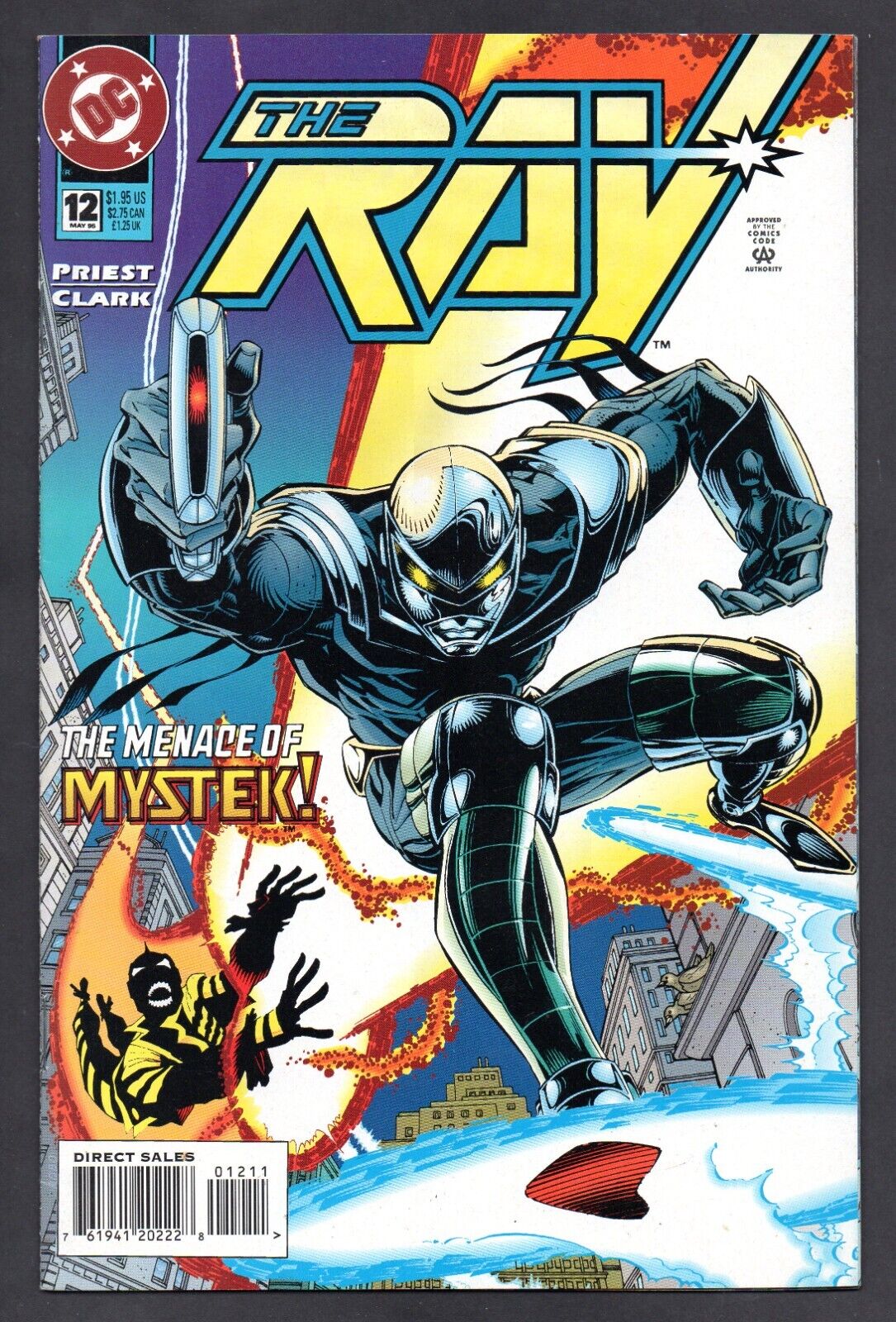 The Ray #12 FN+ DC Comic 1995