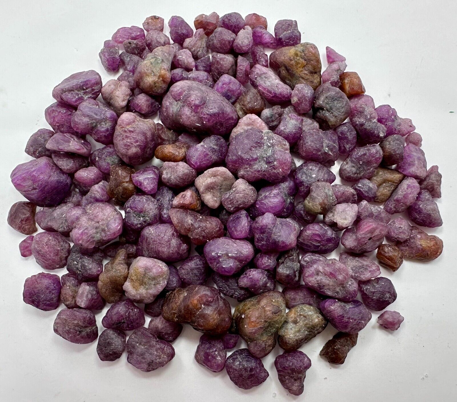 305 Ct Beautiful Corundum Crystals Lot From Badakhshan Afghanistan