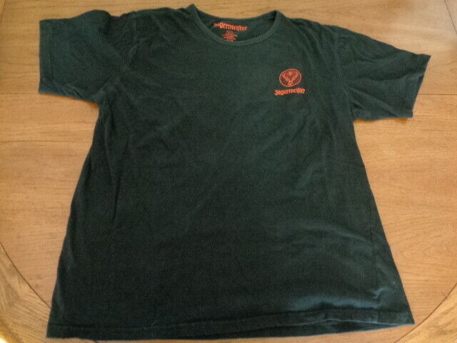 T-Shirt Black Jagermeister Orange Deer Cross Logo What\'s your story? Woman\'s XL
