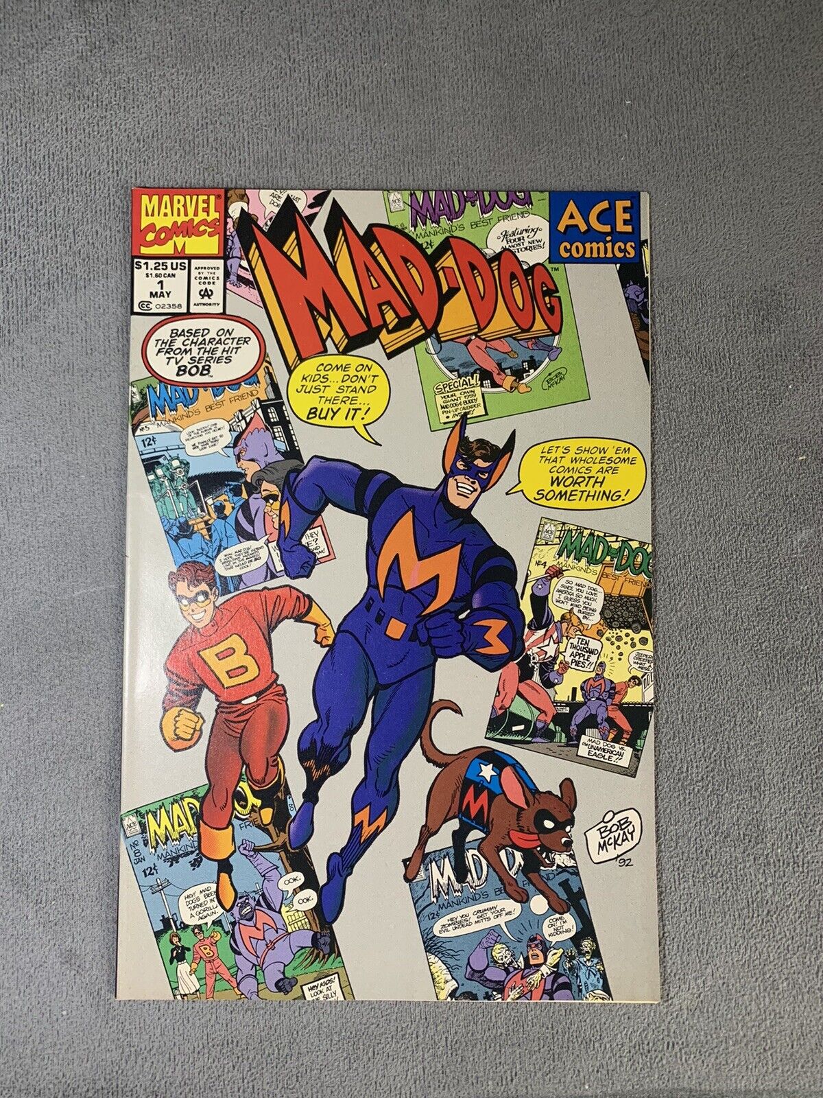 Mad-Dog 1 NM 1995 Marvel Comics (formerly Ace Comics)