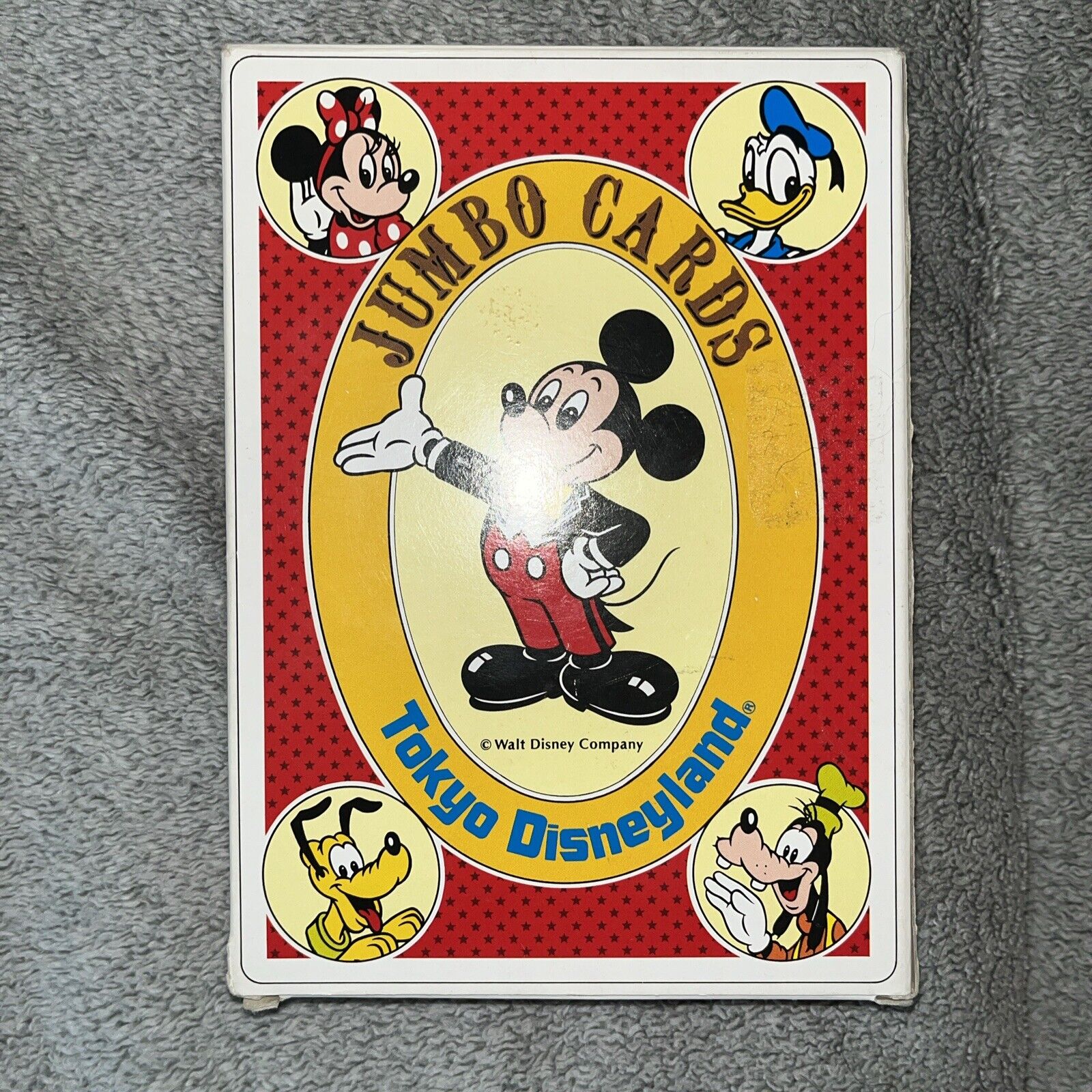 Vintage 1980’s  Tokyo Disneyland Jumbo Cards - Complete 54 Cards