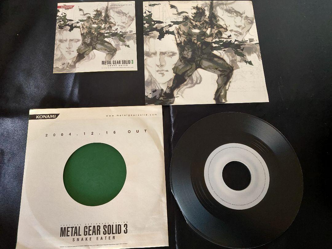 M28/ Metal Gear Solid 3 Tgs Pamphlet Hideo Kojima Yoji Shinkawa KONAMI Game Coll