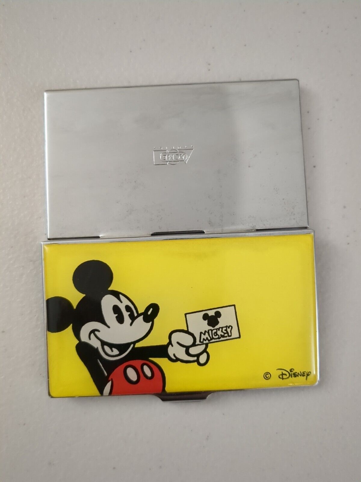 Vintage ACME Mickey Mouse Business Card Holder
